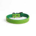 Colorful Pu Dog Collar